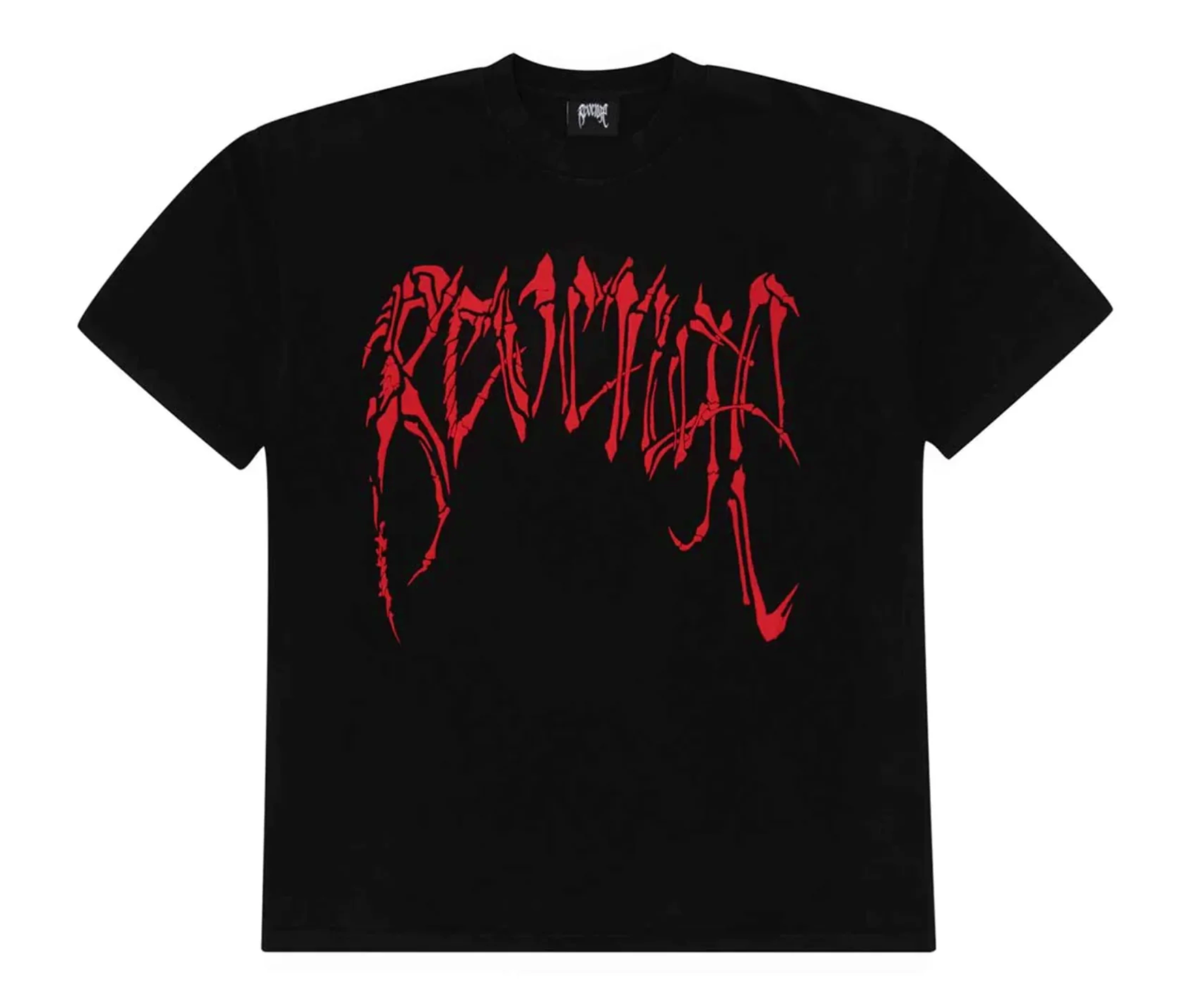 Revenge Red Bones Tee Black