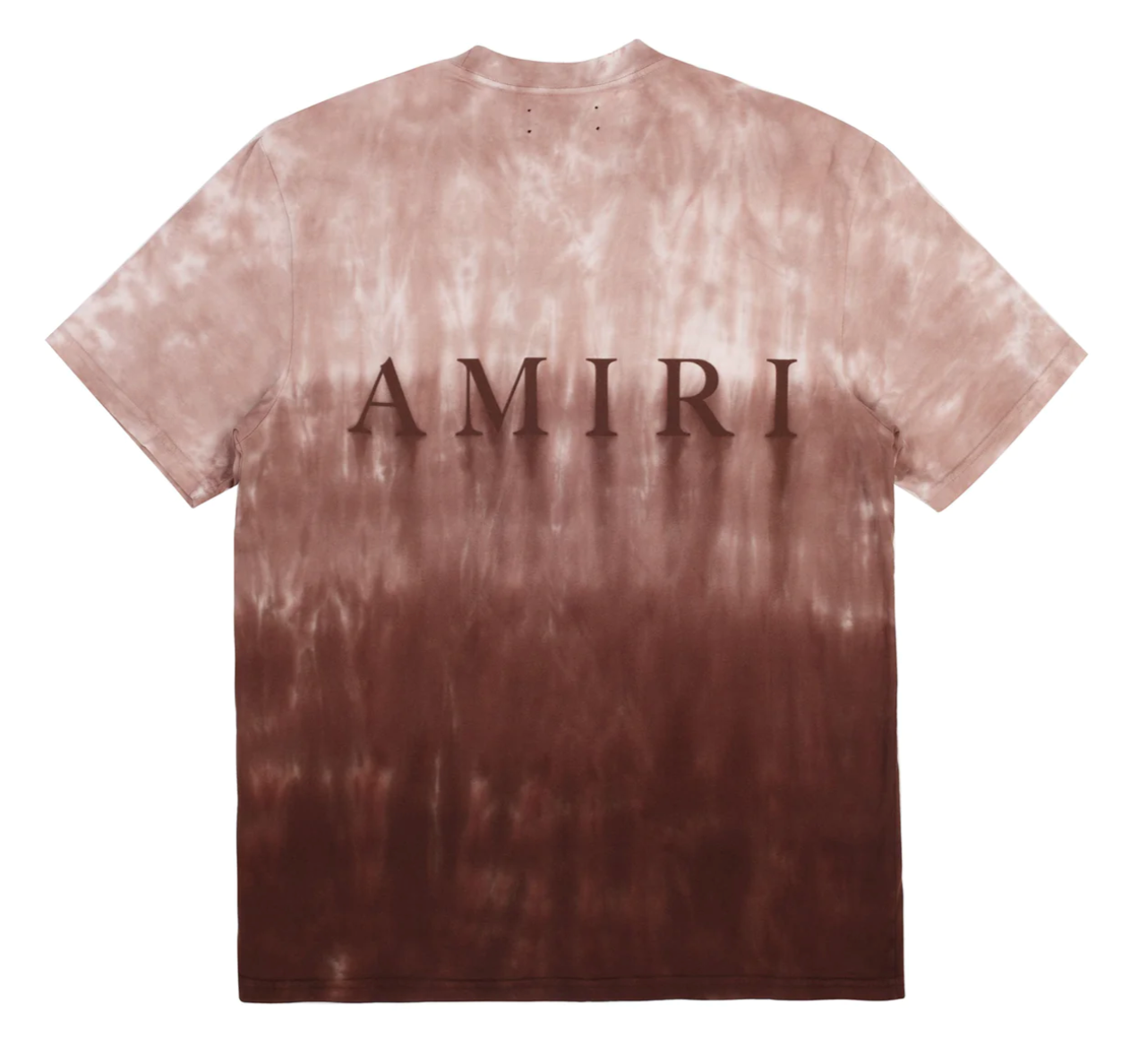 Amiri Dip-Dyed Logo T-Shirt Brown