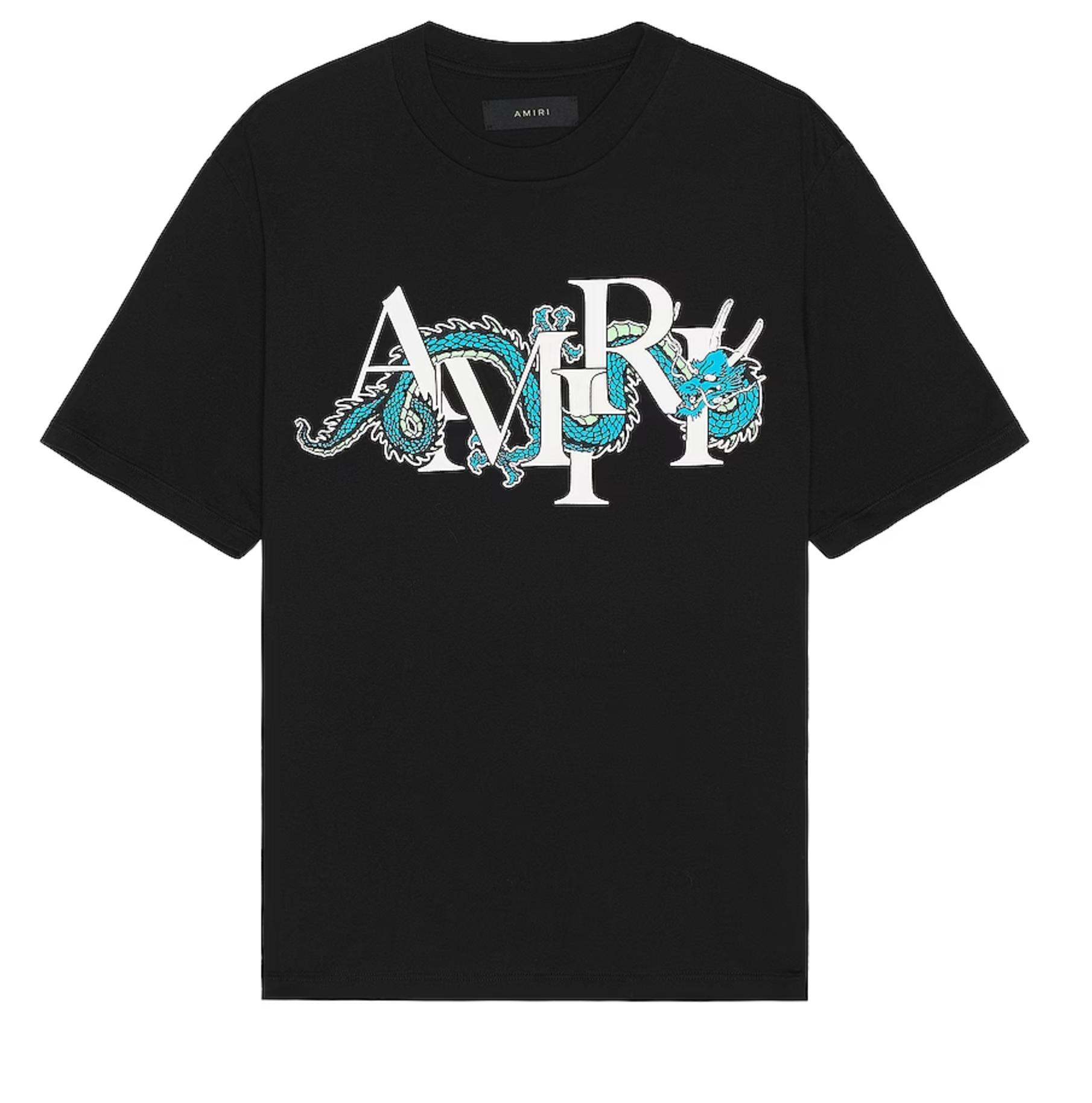 Amiri Dragon Tee Black