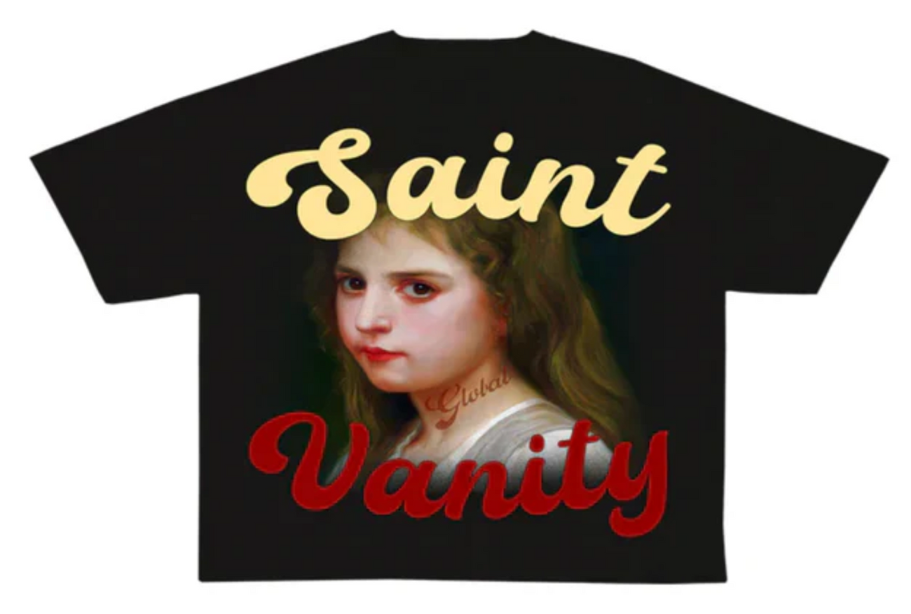 Saint Vanity Global Tee Black