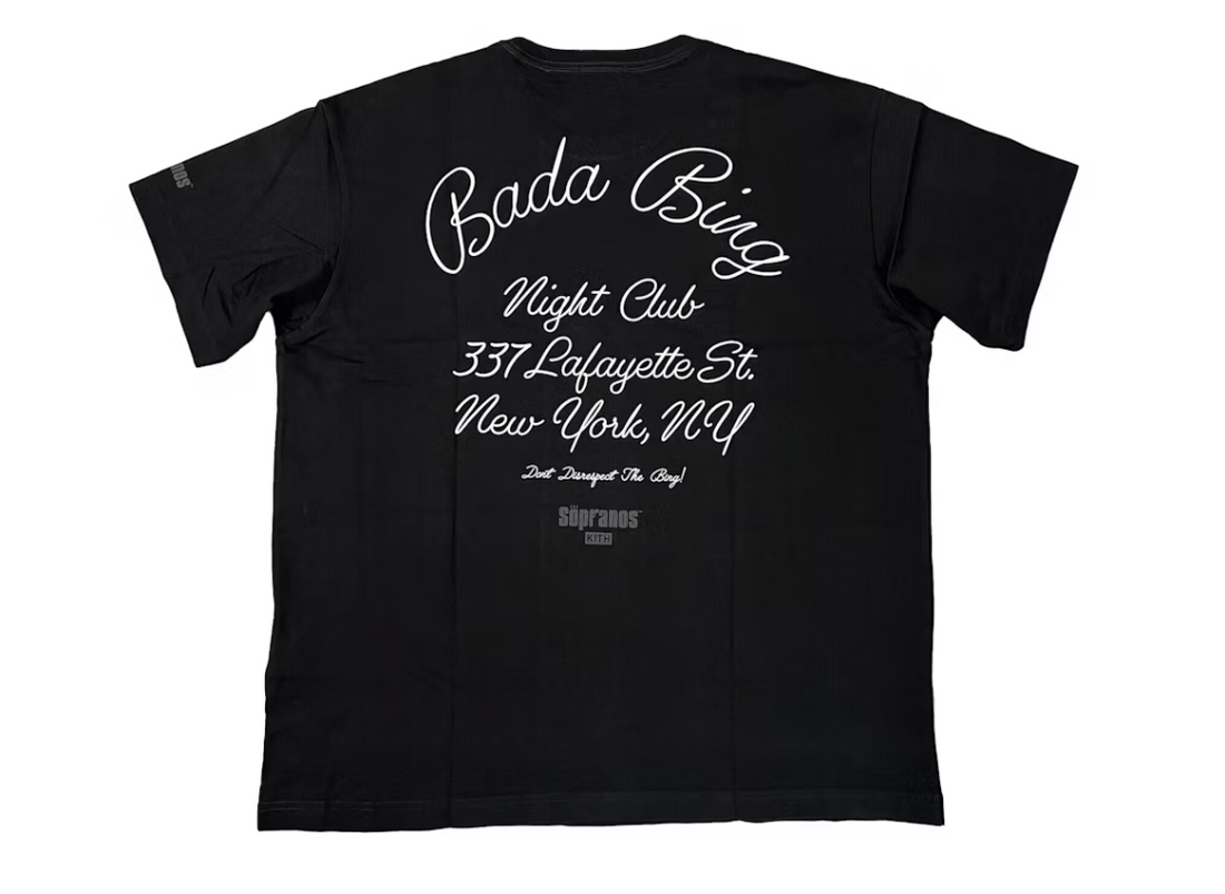 Kith The Sopranos Bada Bing (In-Store Exclusive) Tee Black