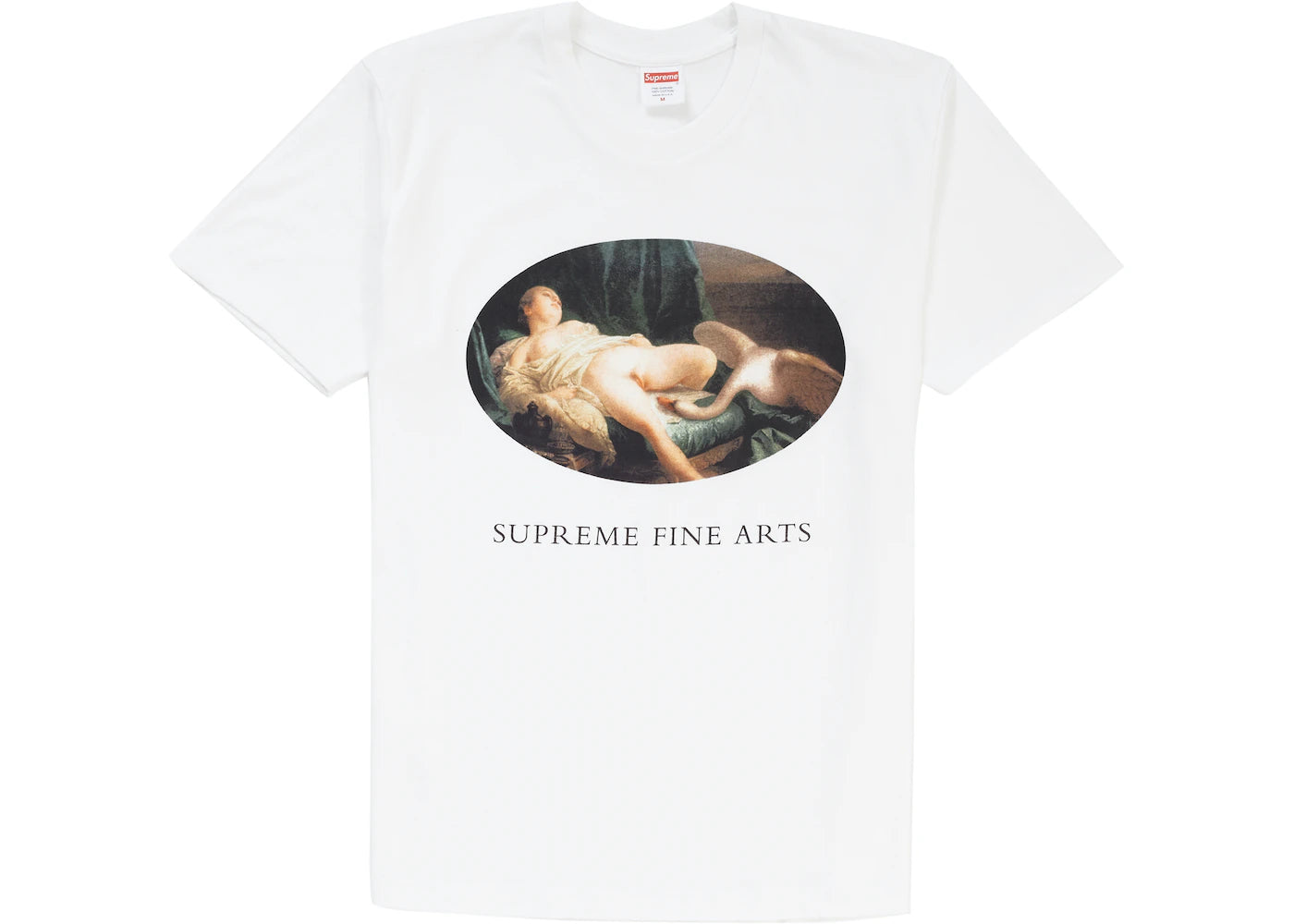 Supreme Leda and the Swan Tee White