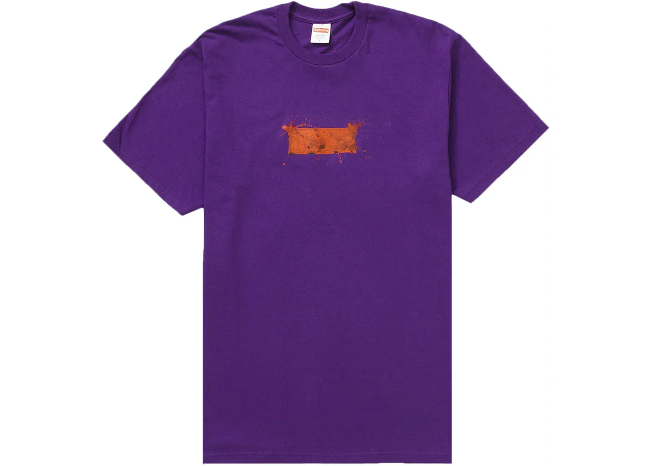 Supreme Ralph Steadman Box Logo Tee Purple