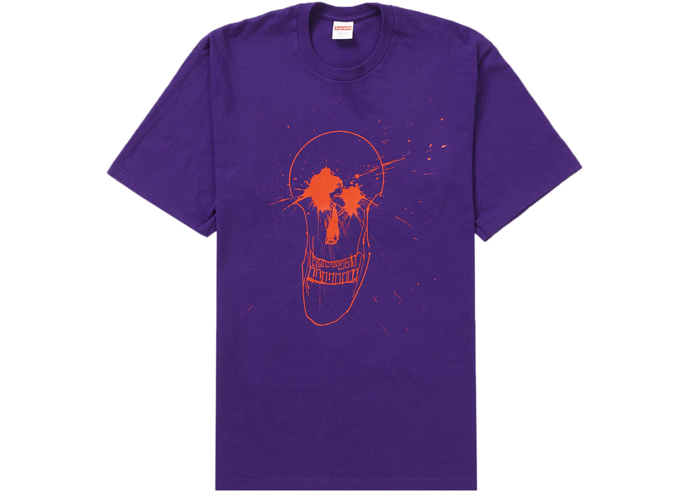 Supreme Ralph Steadman Skull Tee Purple