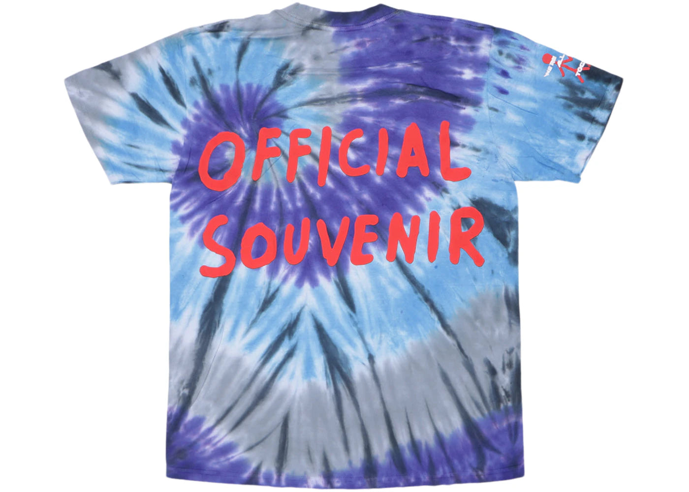 Travis Scott Official Souvenir Tee Tie Dye