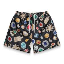 Bravest Studios Black Jewel Shorts