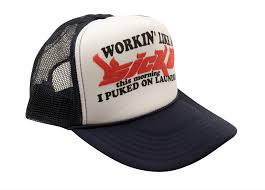 Sicko Laundry Trucker Hat Navy/White