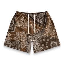 Bravest Studios Brown Porcelain Shorts