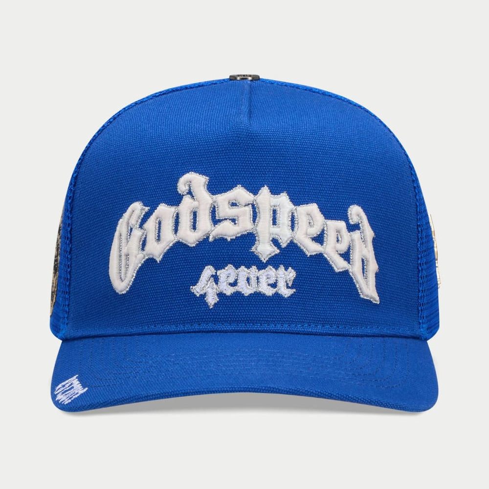 Godspeed GS Forever Trucker Hat Royal Blue