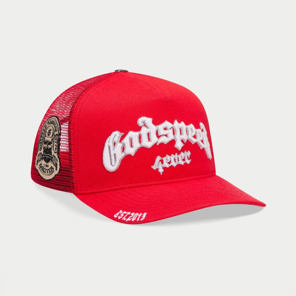 Godspeed GS Forever Trucker Hat Red