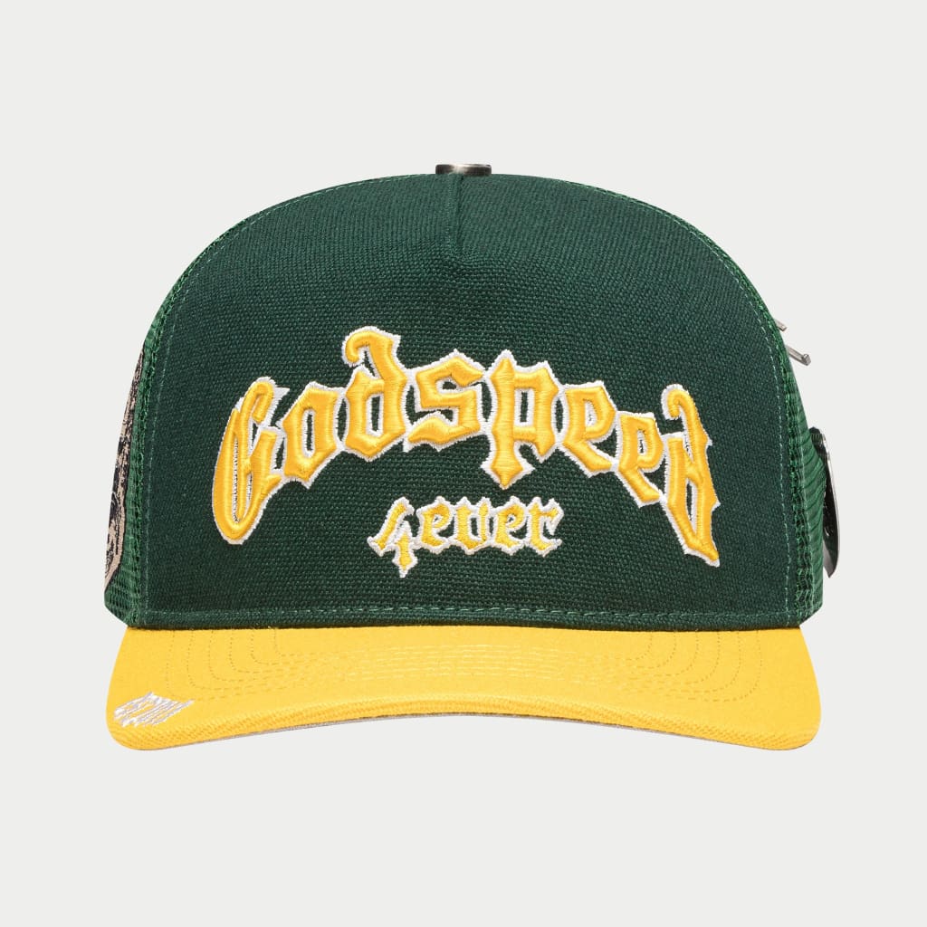 Godspeed GS Forever Trucker Hat (Yellow/Green)