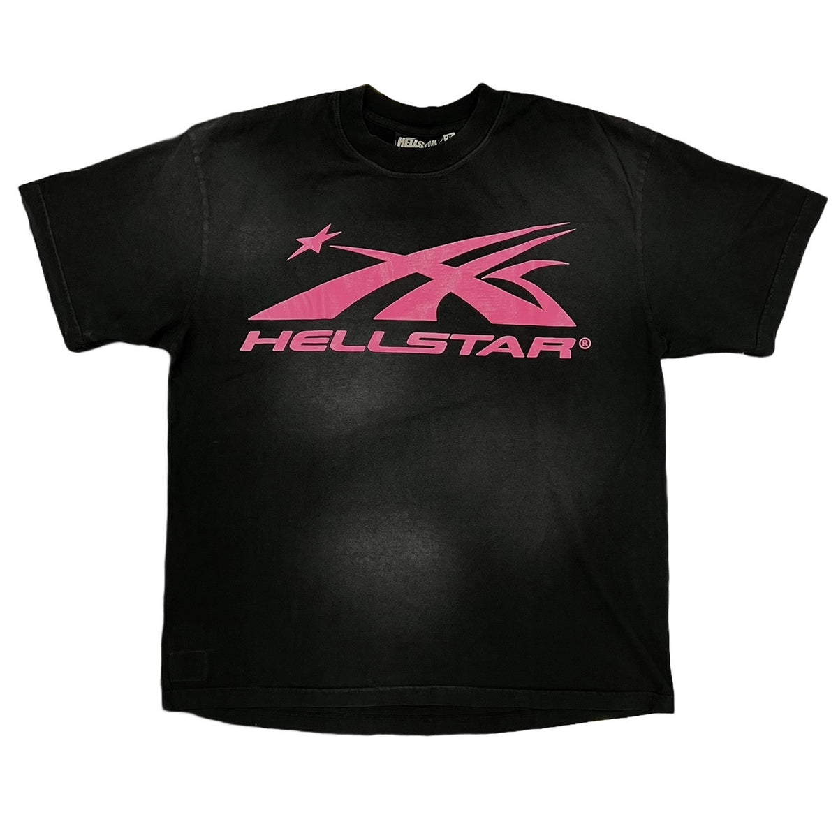 Hellstar Sport Logo Gel T-shirt Pink