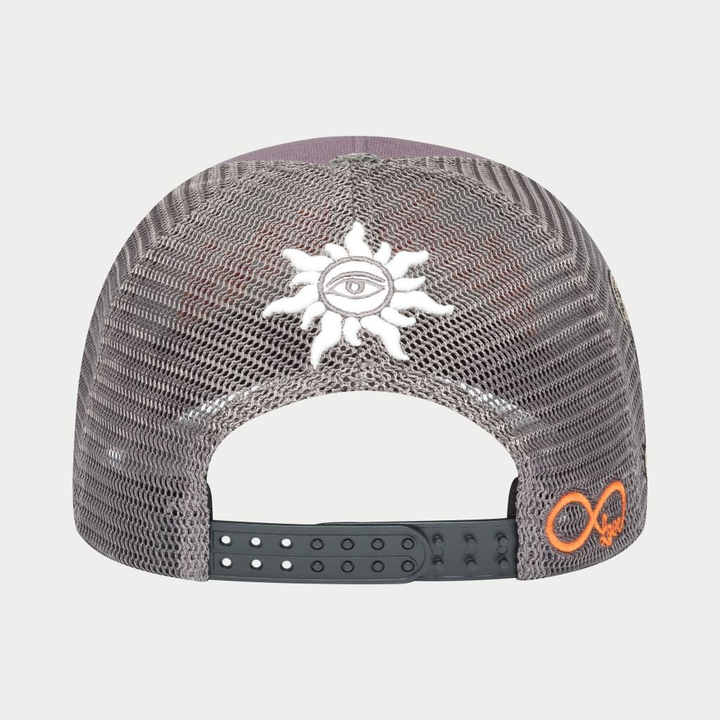 Godspeed GS Forever Trucker Hat (Grey/Red)