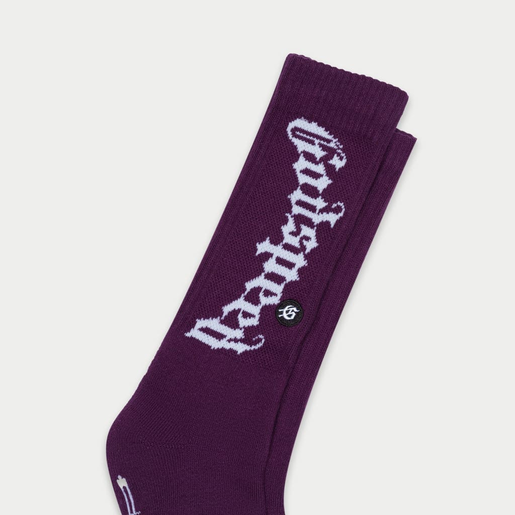 Godspeed OG Logo Sock Grape