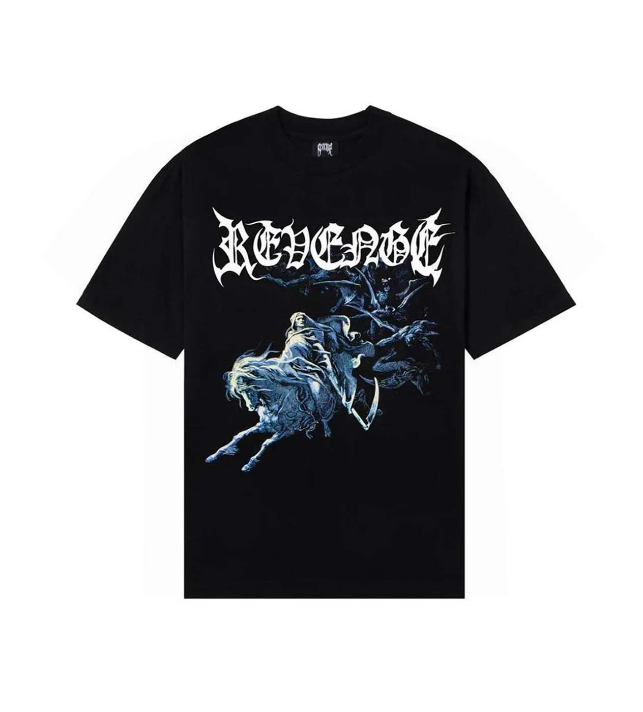 Revenge Horseman Tee Black