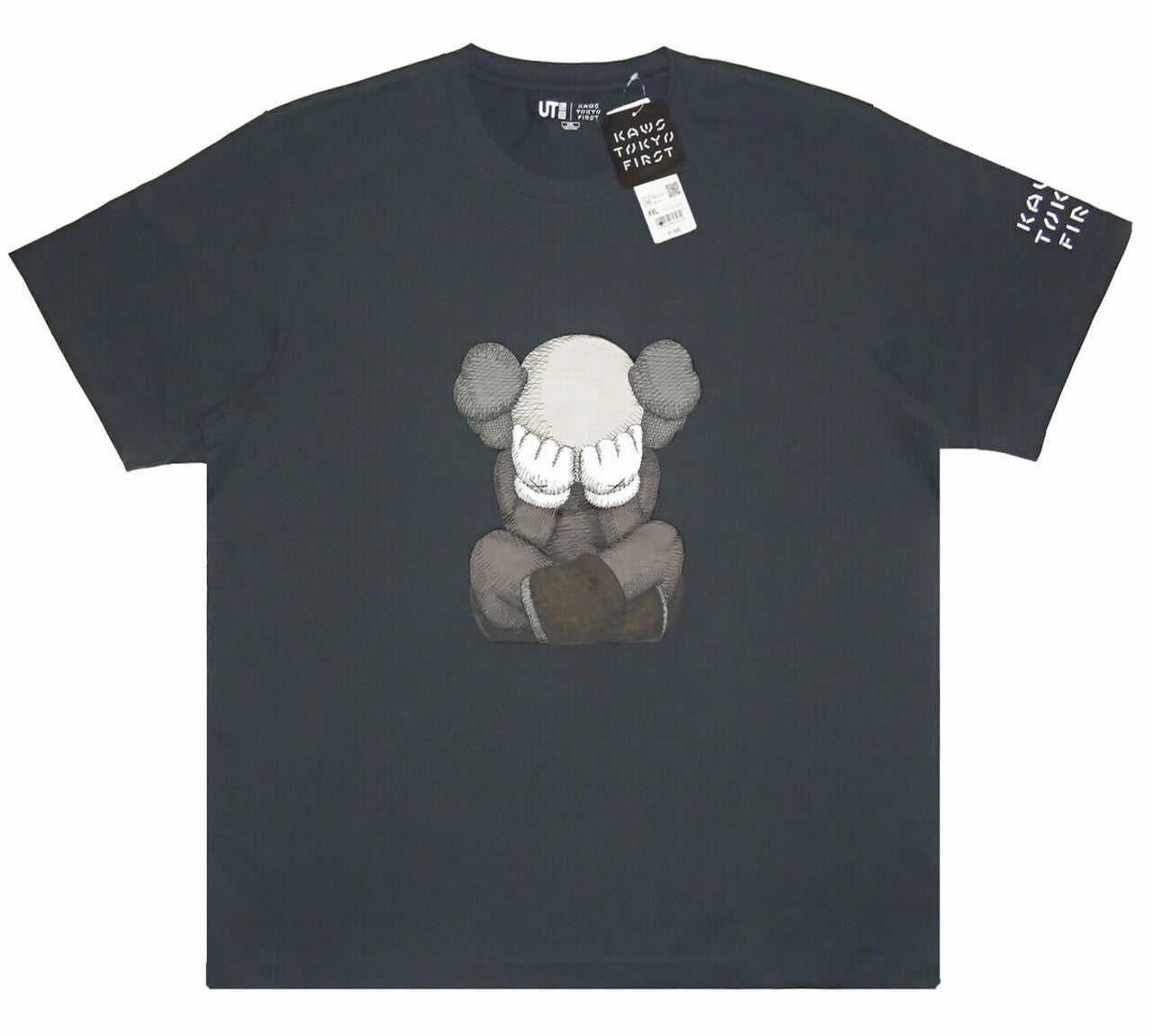 KAWS x Uniqlo Tokyo First Tee Dark Grey