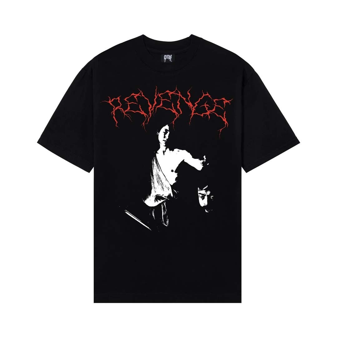 Revenge Nine Months Tee Black/Red