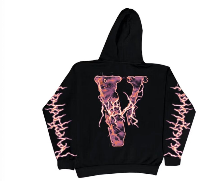 Vlone x Never Broke Again Eyes Hoodie Black