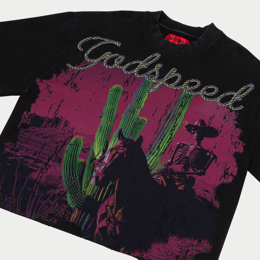 Godspeed WestWorld T-Shirt Black Wash