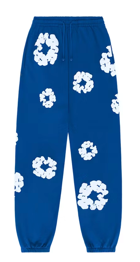 Denim Tears The Cotton Wreath Sweatpants Royal Blue