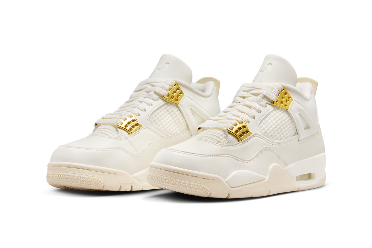 Air Jordan 4 Retro Metallic Gold