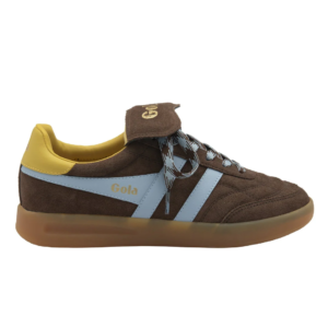 Brown Suede Retro Sneakers for Men